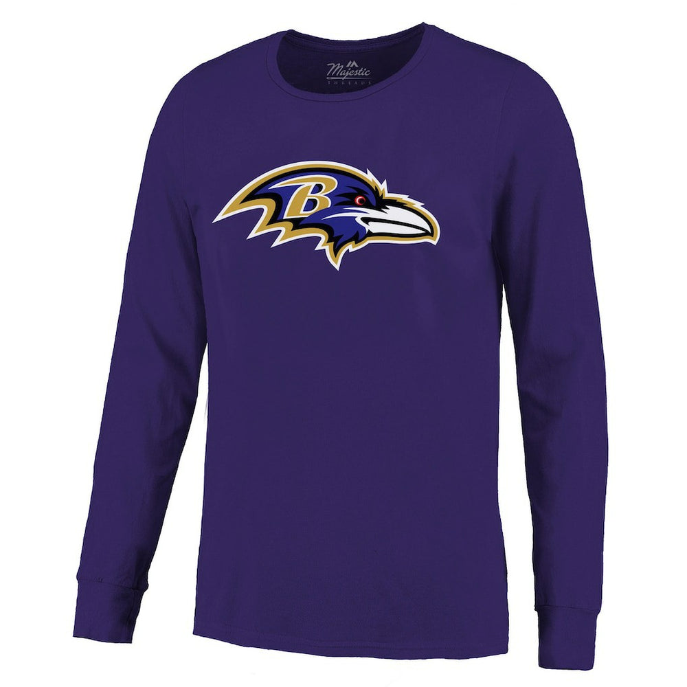 Derrick Henry  Majestic Threads Name & Number Long Sleeve T-Shirt - Baltimore Ravens