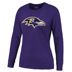 Derrick Henry  Majestic Threads Women's Name & Number Long Sleeve T-Shirt - Baltimore Ravens