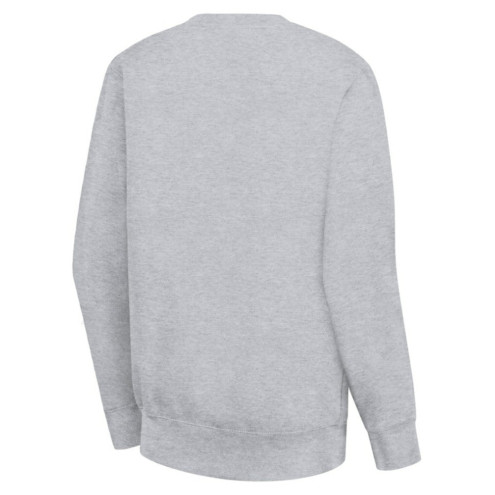 NHL Heather Gray Florida Panthers G-III 4Her by Carl Banks Women's Lots Of Love Team Logo Graphic Pullover Sweatshirt