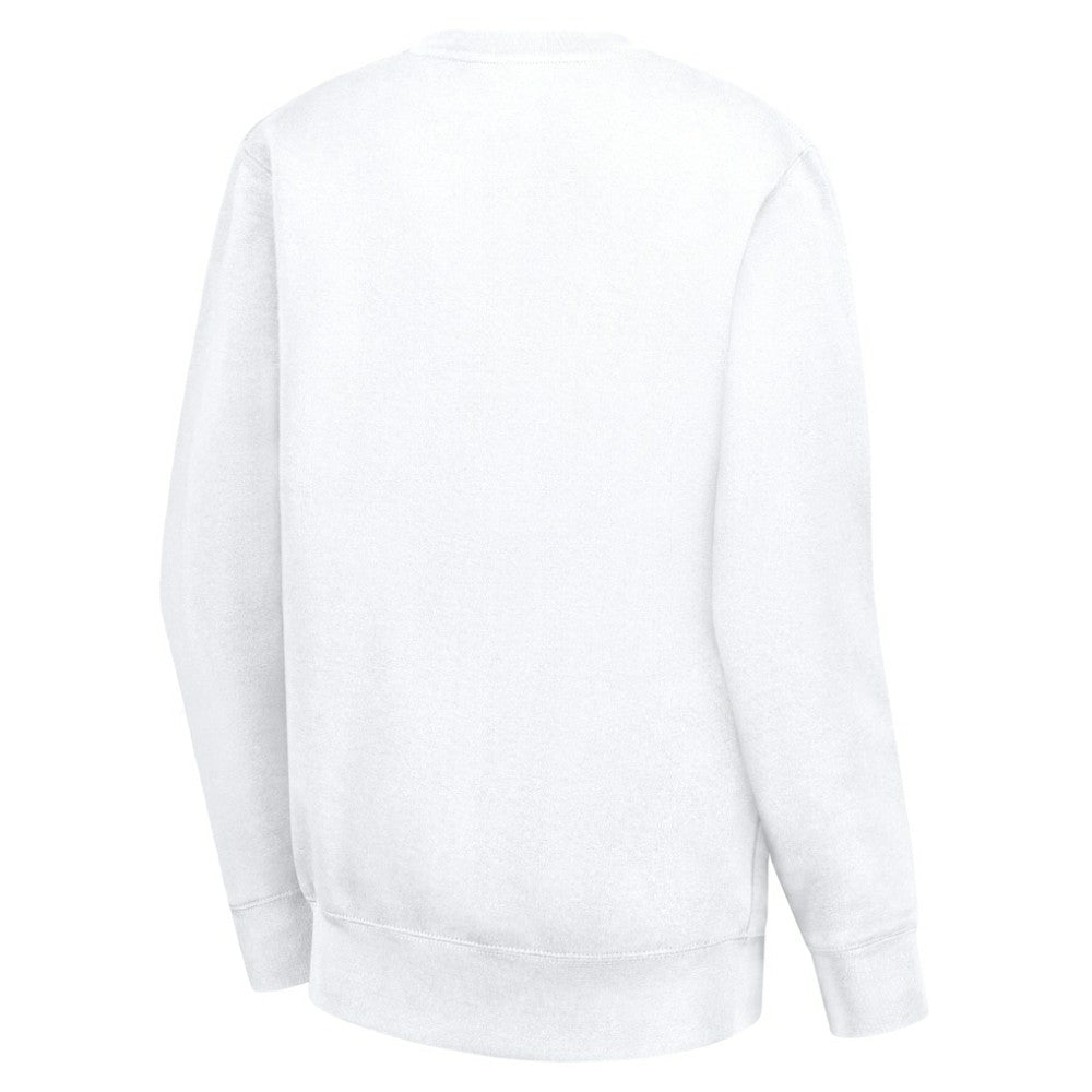 NHL White Colorado Avalanche G-III 4Her by Carl Banks Women's Lots Of Love Team Logo Graphic Pullover Sweatshirt