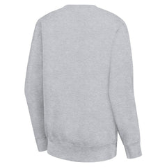 NHL Heather Gray New York Rangers G-III 4Her by Carl Banks Women's Lots Of Love Team Logo Graphic Pullover Sweatshirt