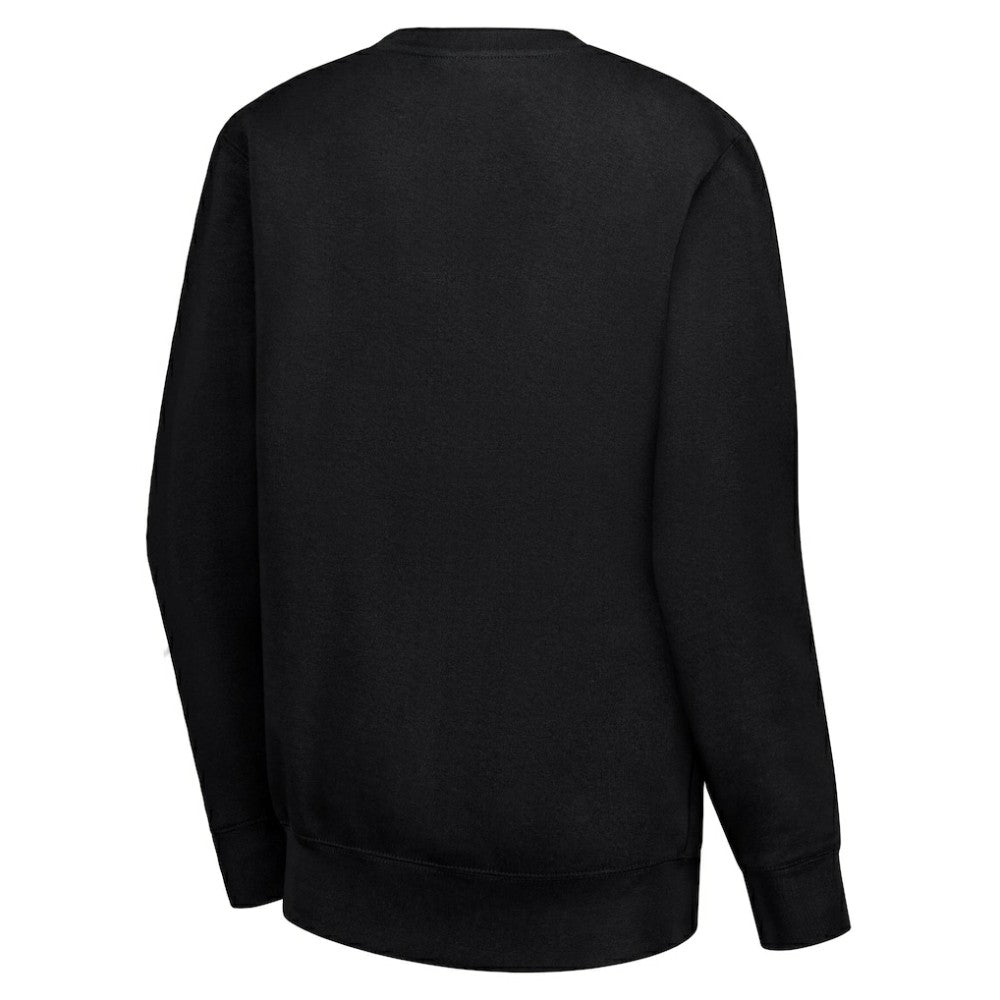 NHL Black Pittsburgh Penguins G-III 4Her by Carl Banks Women's Filigree Team Graphic Fleece Pullover Sweatshirt