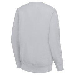 NHL Heather Gray Washington Capitals G-III 4Her by Carl Banks Women's Filigree Team Graphic Fleece Pullover Sweatshirt