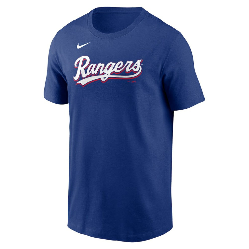 MLB Evan Carter Texas Rangers Nike Fuse Name & Number T-Shirt