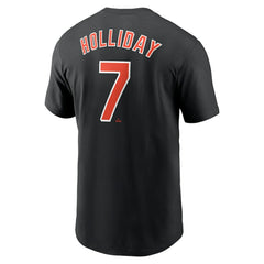 MLB Jackson Holliday Baltimore Orioles Nike Fuse Name & Number T-Shirt