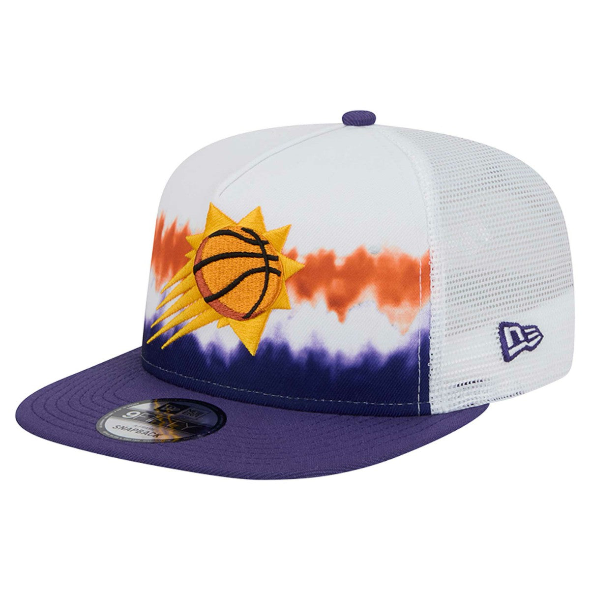 NBA Phoenix Suns Dip-Dye 9FIFTY A-Frame Trucker Snapback Hat