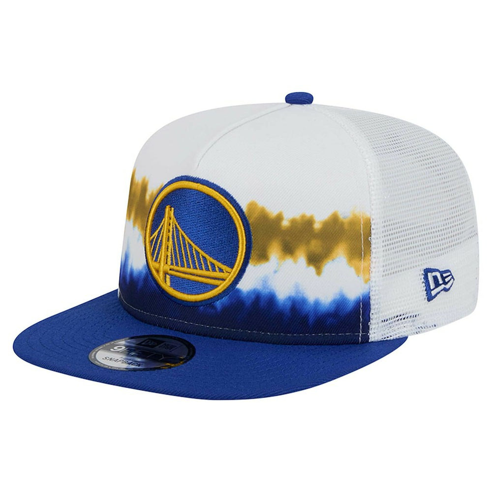 NBA Golden State Warriors Dip-Dye 9FIFTY A-Frame Trucker Snapback Hat sale