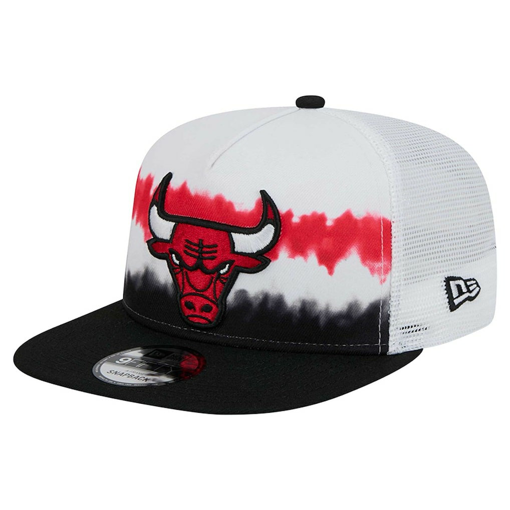 NBA Chicago Bulls Dip-Dye 9FIFTY A-Frame Trucker Snapback Hat