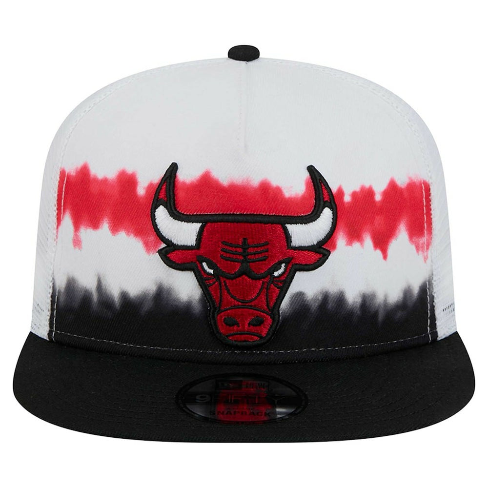 NBA Chicago Bulls Dip-Dye 9FIFTY A-Frame Trucker Snapback Hat
