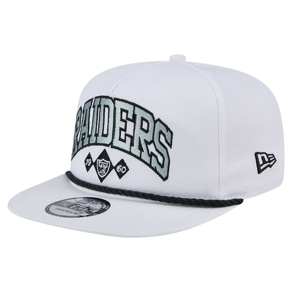 Diamond Golfer Snapback Hat - Las Vegas Raiders