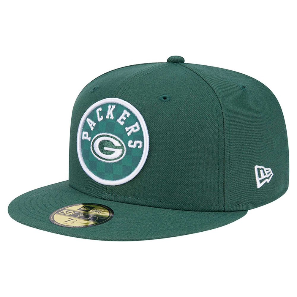 Checkered 59FIFTY Fitted Hat - Green Bay Packers