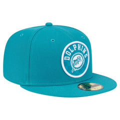 Checkered 59FIFTY Fitted Hat - Miami Dolphins