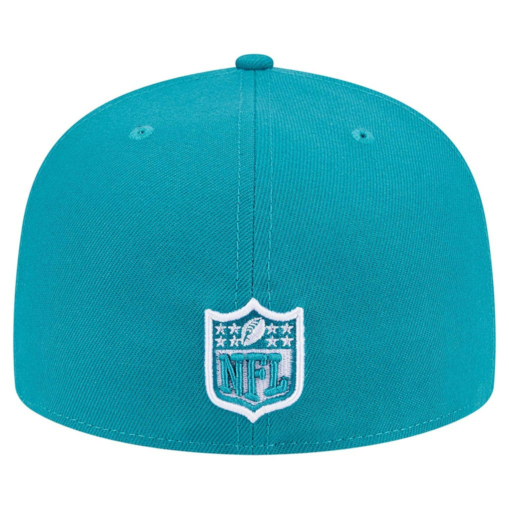 Checkered 59FIFTY Fitted Hat - Miami Dolphins