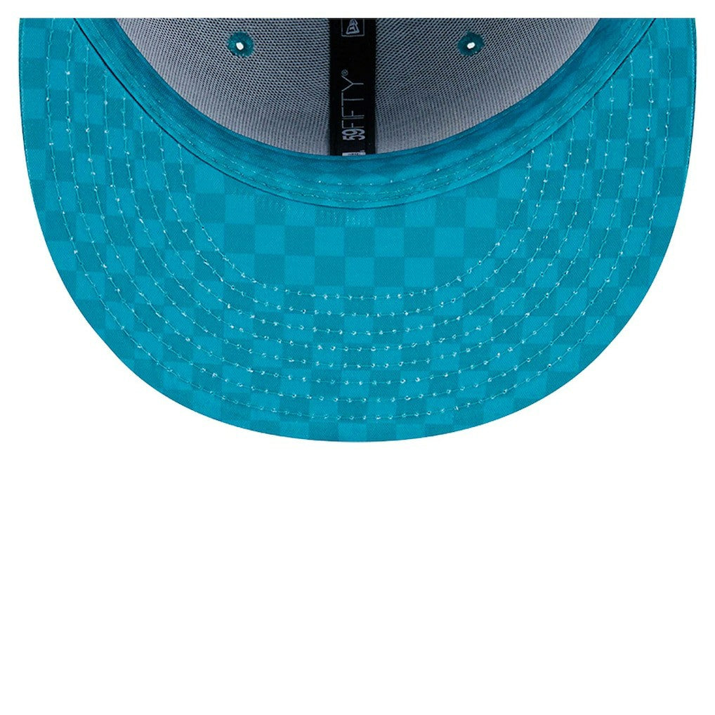 Checkered 59FIFTY Fitted Hat - Miami Dolphins