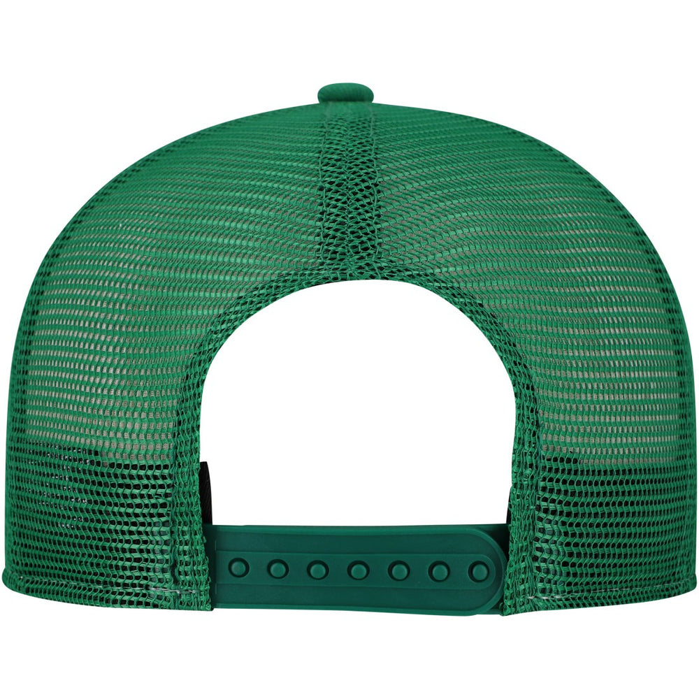 Striped A-Frame 9FIFTY Adjustable Trucker Snapback Hat - New York Jets