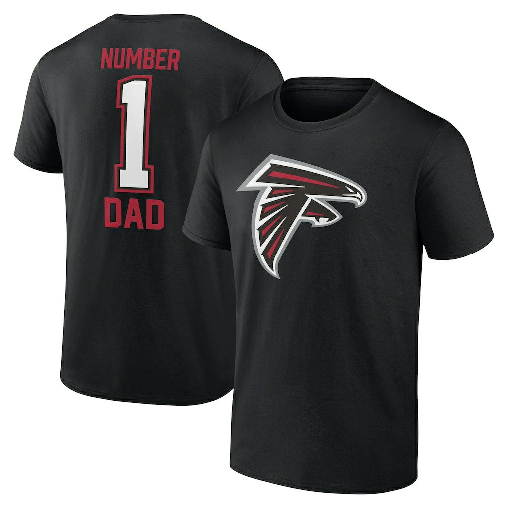 Father's Day #1 Dad T-Shirt - Atlanta Falcons