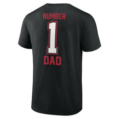 Father's Day #1 Dad T-Shirt - Atlanta Falcons