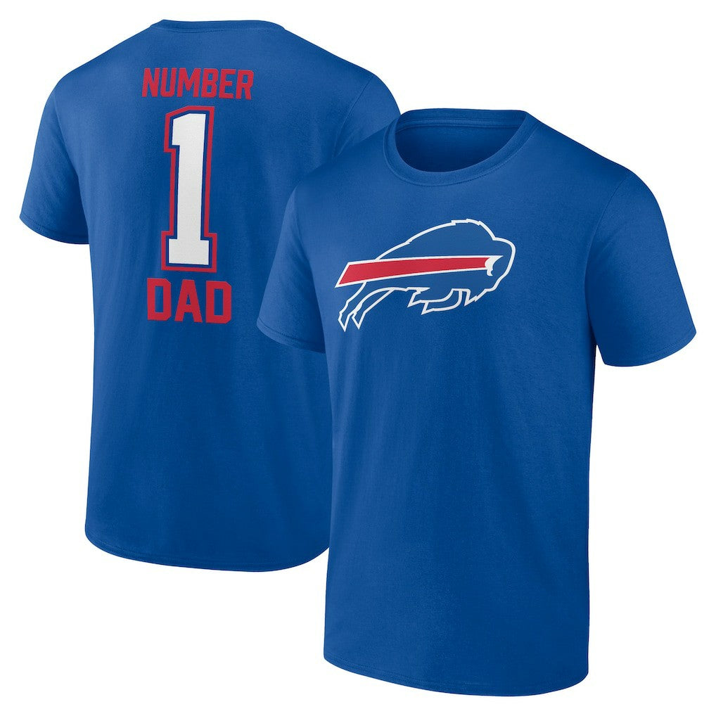 Father's Day #1 Dad T-Shirt - Buffalo Bills