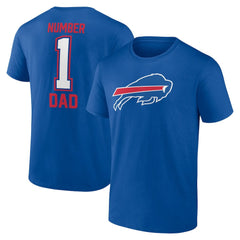 Father's Day #1 Dad T-Shirt - Buffalo Bills