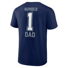 Father's Day #1 Dad T-Shirt - Dallas Cowboys