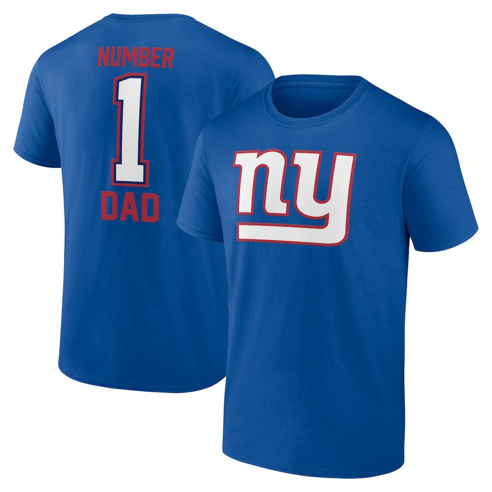 Father's Day #1 Dad T-Shirt - New York Giants