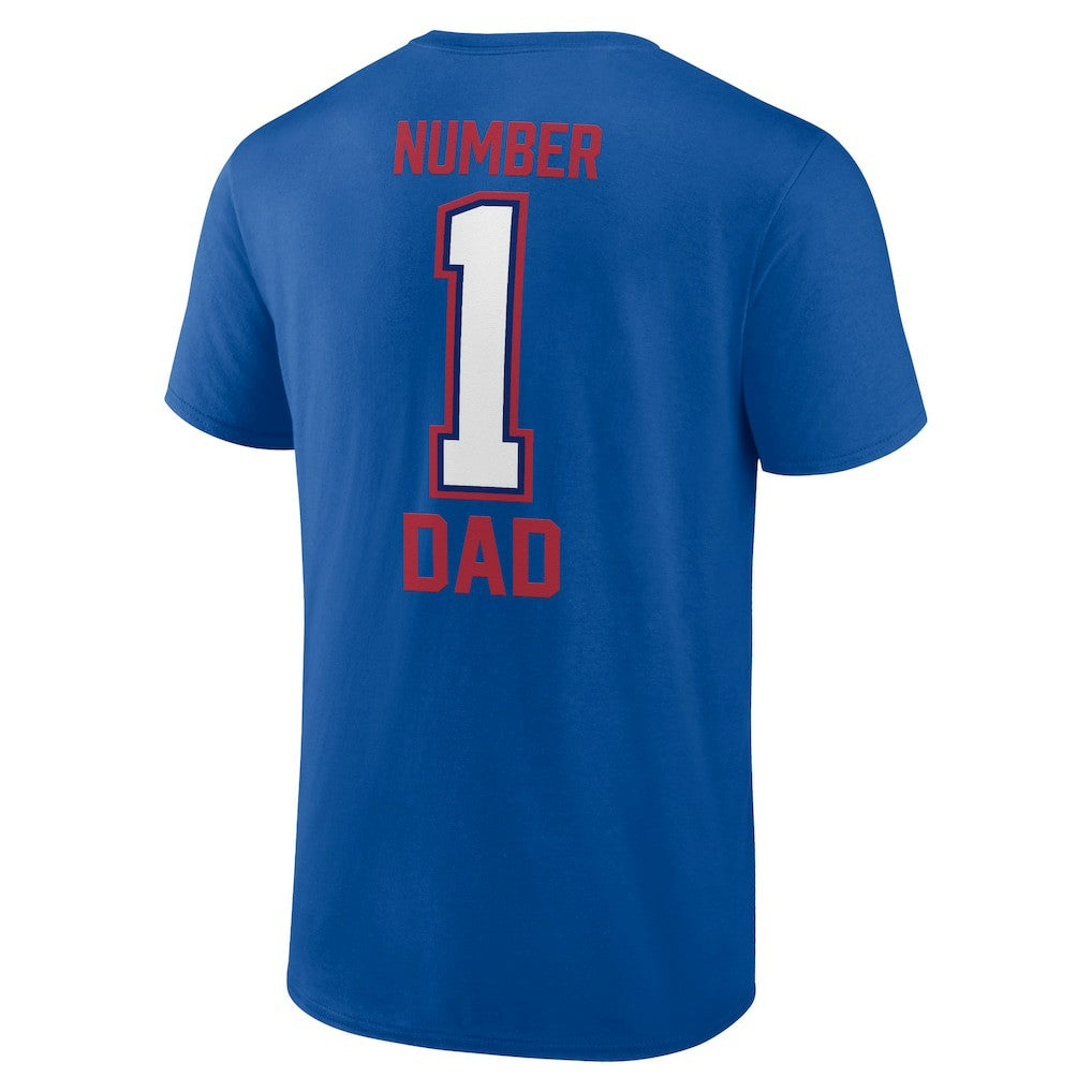 Father's Day #1 Dad T-Shirt - New York Giants