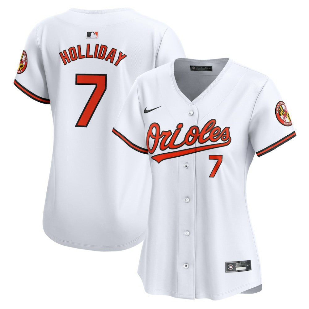 MLB Jackson Holliday Baltimore Orioles Nike Women's Home Limited Player Jersey
