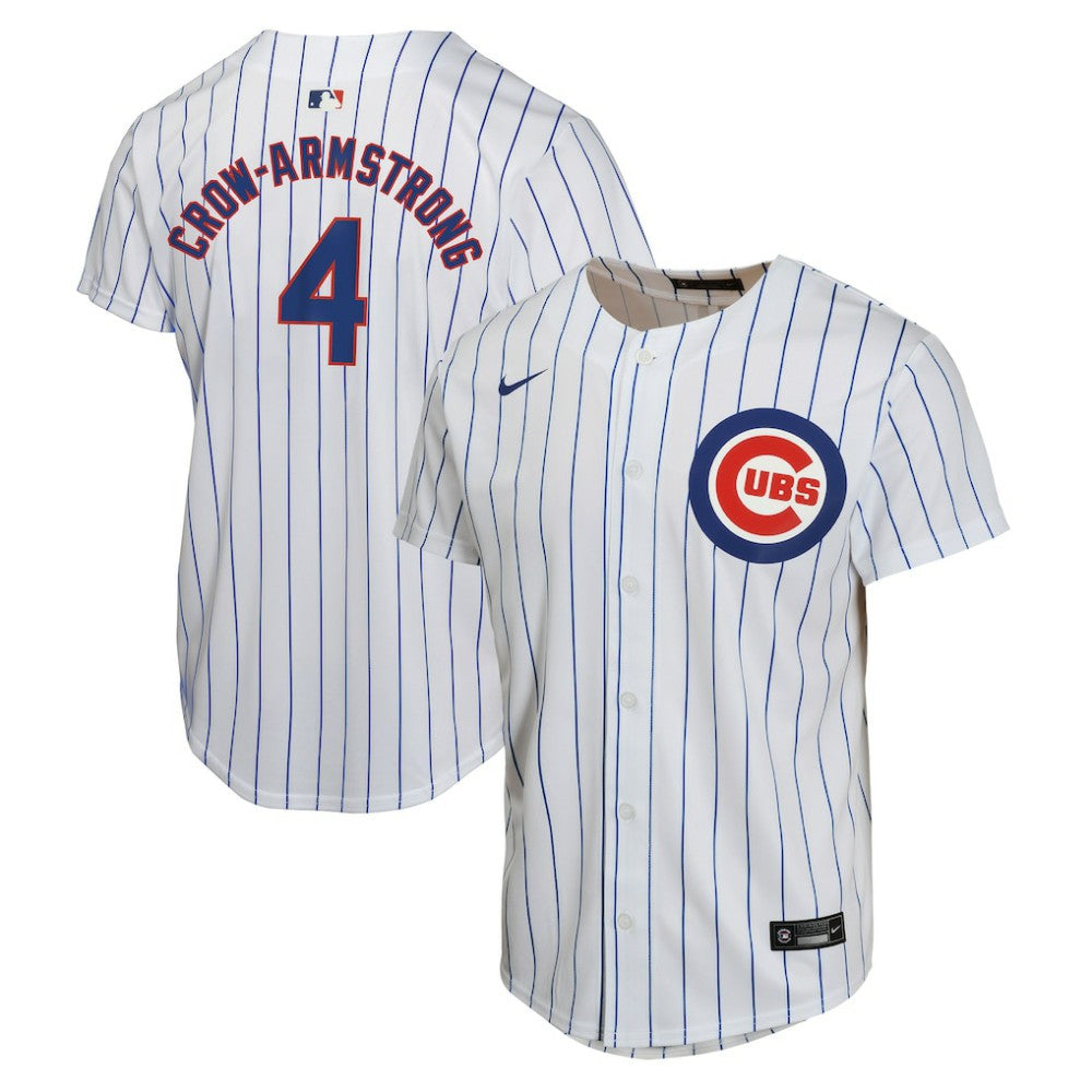 MLB Pete Crow-Armstrong Chicago Cubs Nike Youth Home Game Player Jersey