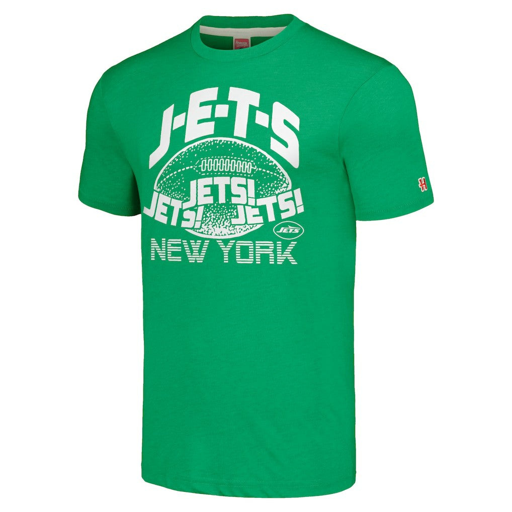 Homage Unisex J-E-T-S Tri-Blend T-Shirt - New York Jets