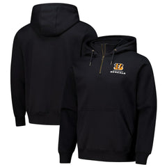 Dunbrooke Unisex Defender Quarter-Zip Hoodie - Cincinnati Bengals