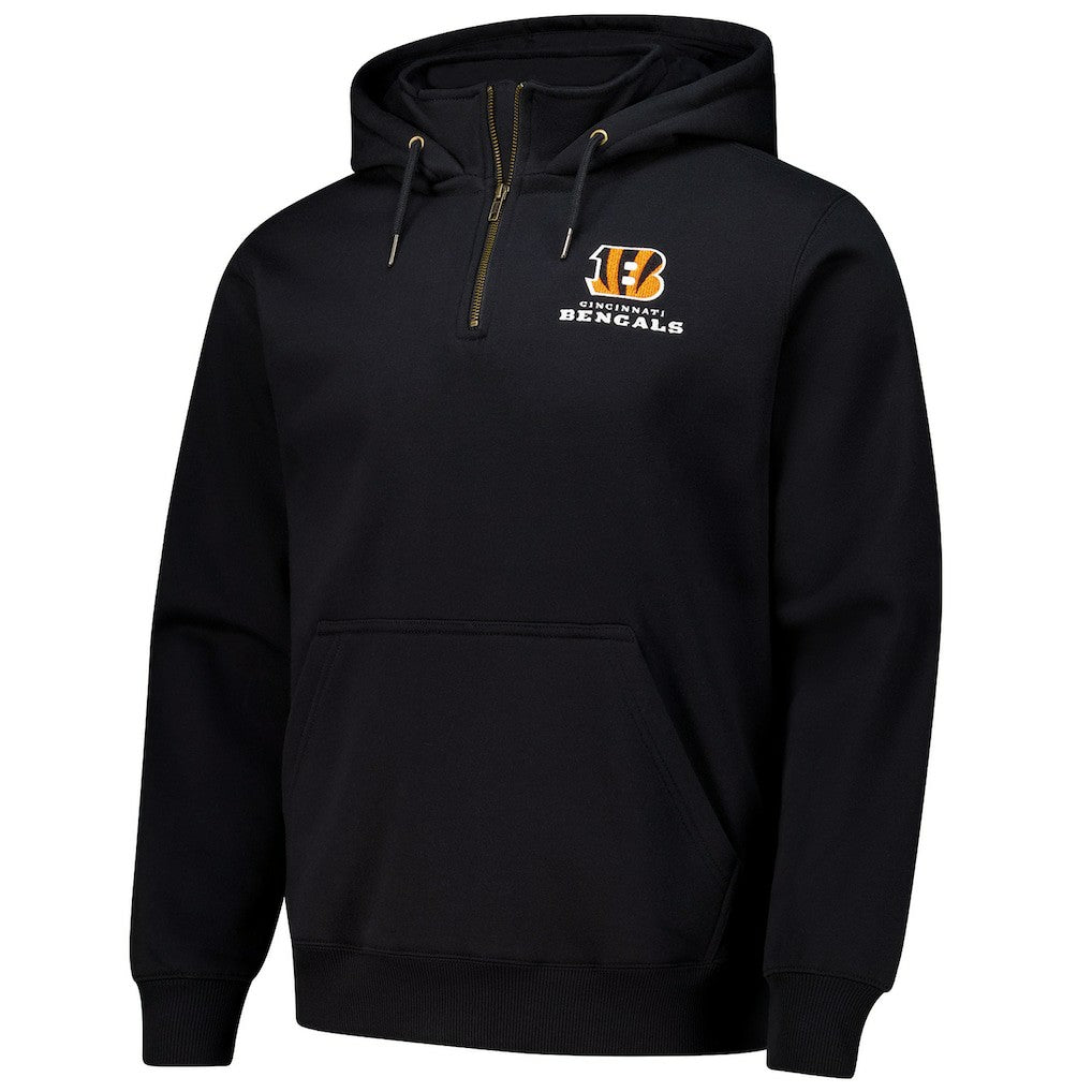 Dunbrooke Unisex Defender Quarter-Zip Hoodie - Cincinnati Bengals