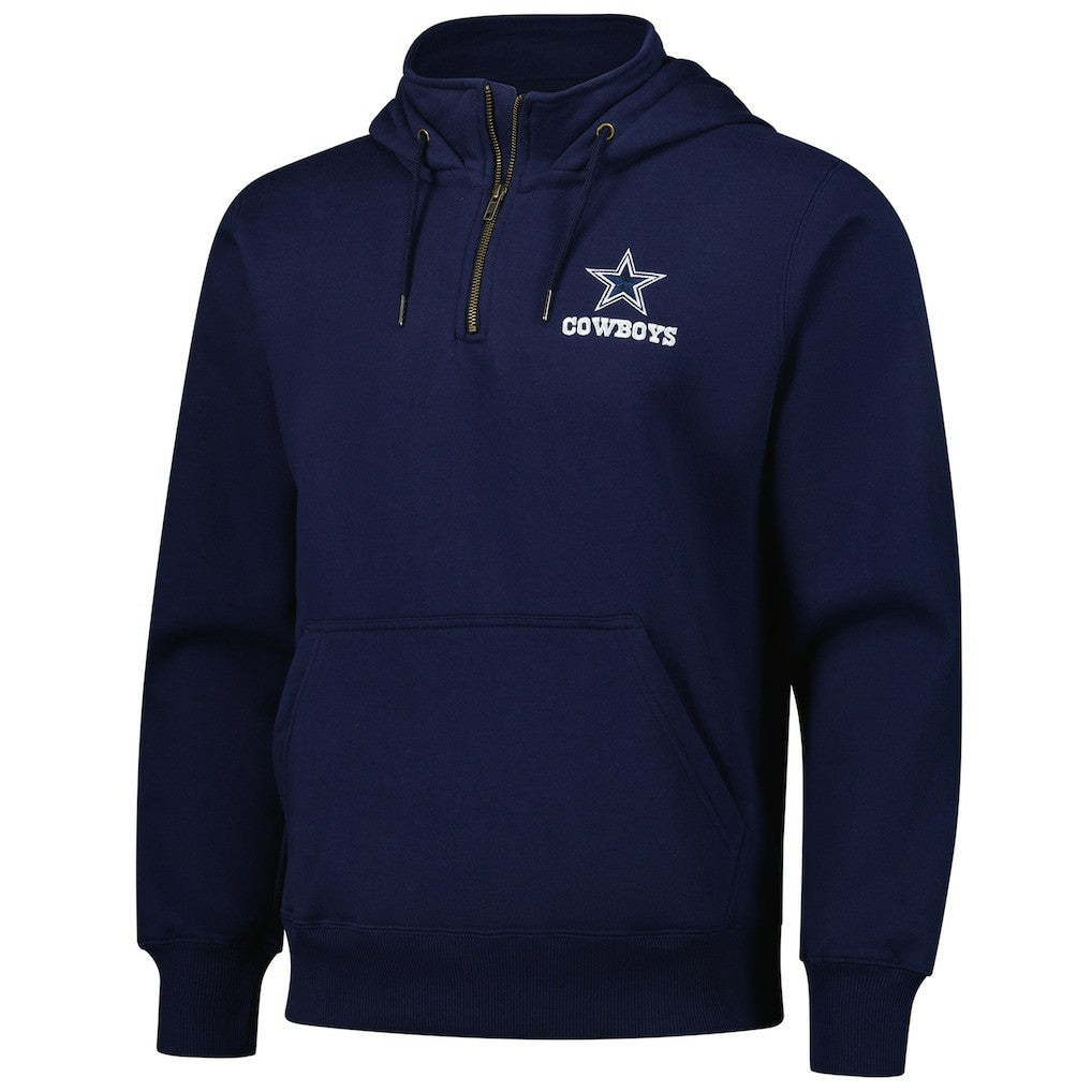 Dunbrooke Unisex Defender Quarter-Zip Hoodie - Dallas Cowboys