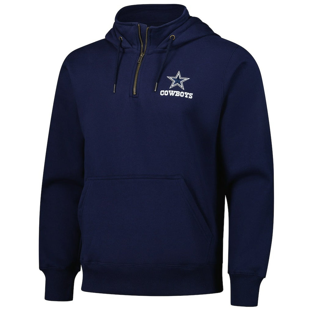Dunbrooke Unisex Defender Quarter-Zip Hoodie - Dallas Cowboys