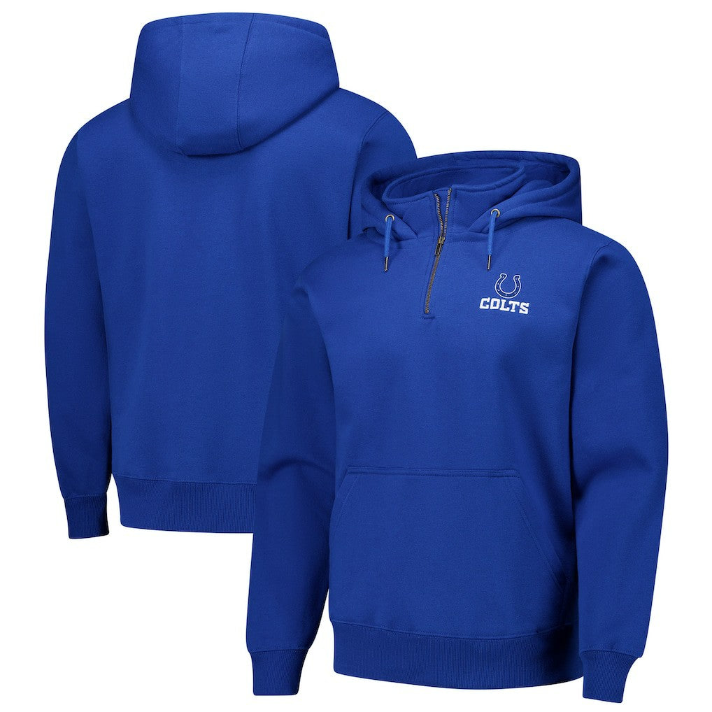 Dunbrooke Unisex Defender Quarter-Zip Hoodie - Indianapolis Colts