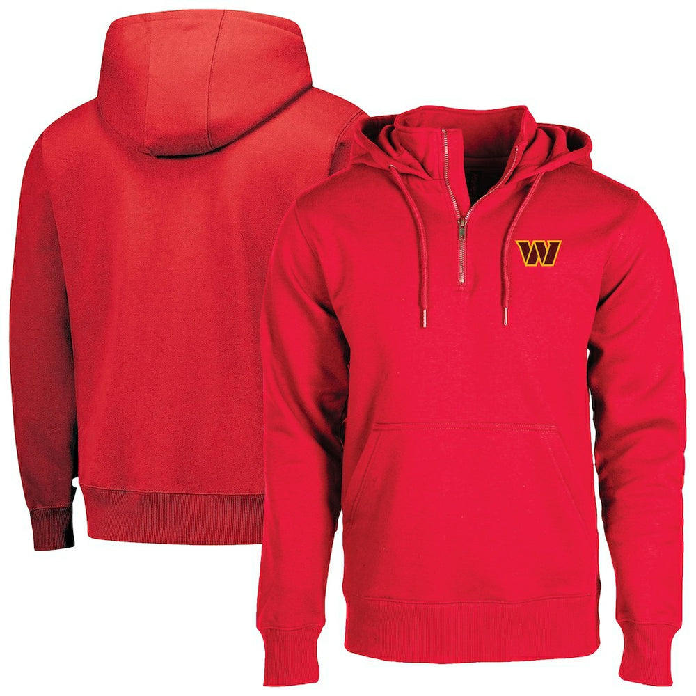 Dunbrooke Unisex Defender Quarter-Zip Hoodie - Washington Commanders