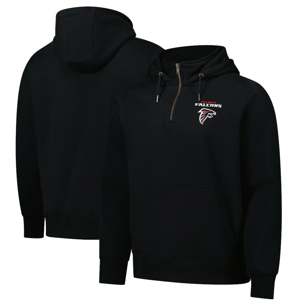 Dunbrooke Unisex Defender Quarter-Zip Hoodie - Atlanta Falcons