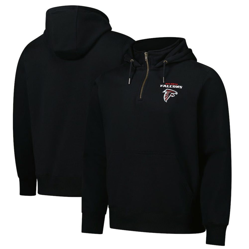 Dunbrooke Unisex Defender Quarter-Zip Hoodie - Atlanta Falcons