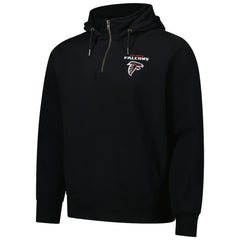Dunbrooke Unisex Defender Quarter-Zip Hoodie - Atlanta Falcons