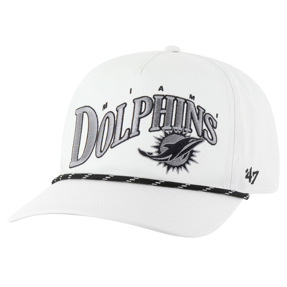 '47 Wave Speckle Hitch Rope Adjustable Hat - Miami Dolphins