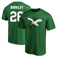 Saquon Barkley  Big & Tall Player Name & Number T-Shirt - Philadelphia Eagles