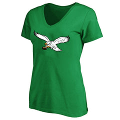 Saquon Barkley  Women's Plus Size Fair Catch Name & Number Scoop Neck T-Shirt - Philadelphia Eagles