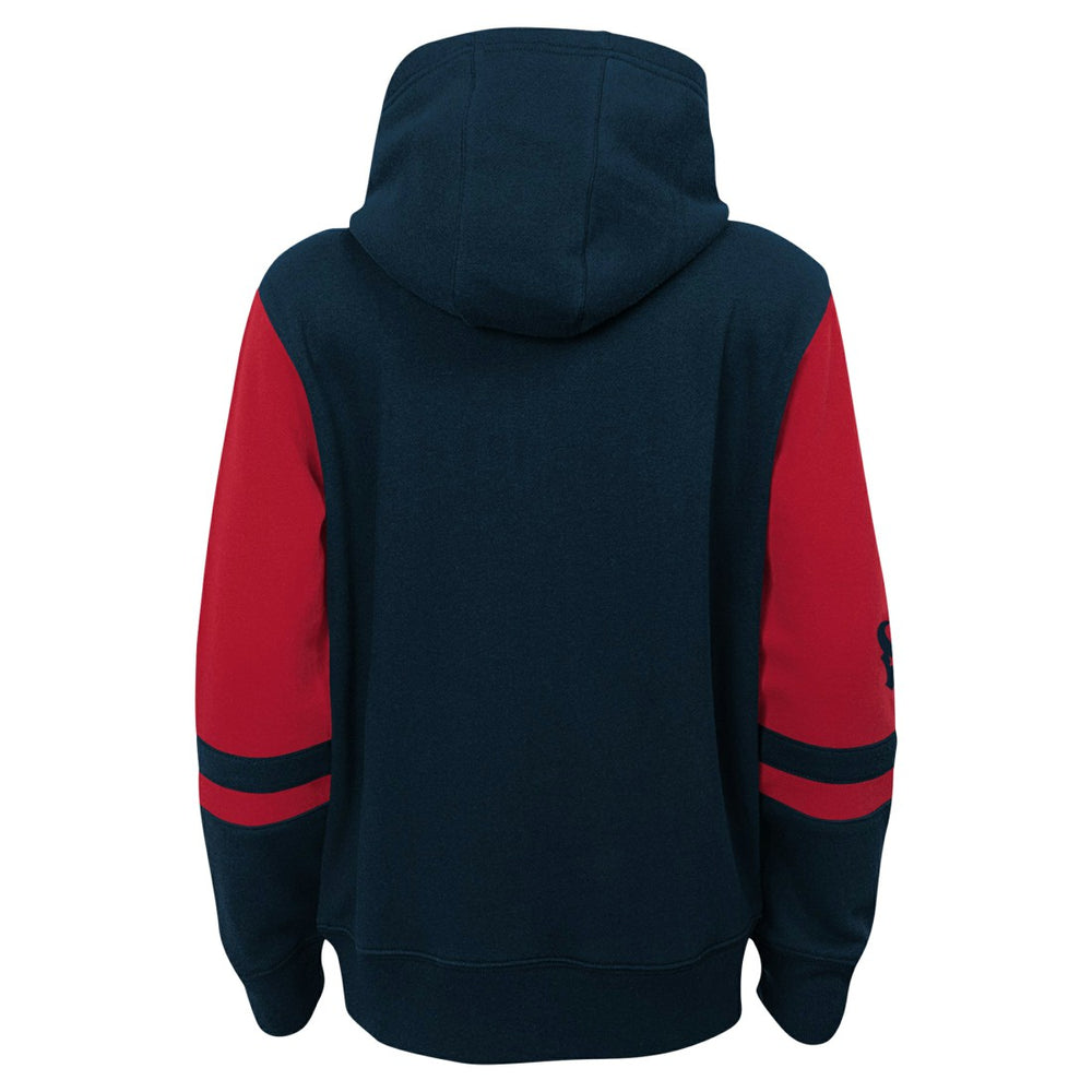 Youth Stadium Color-Block Full-Zip Hoodie - Houston Texans