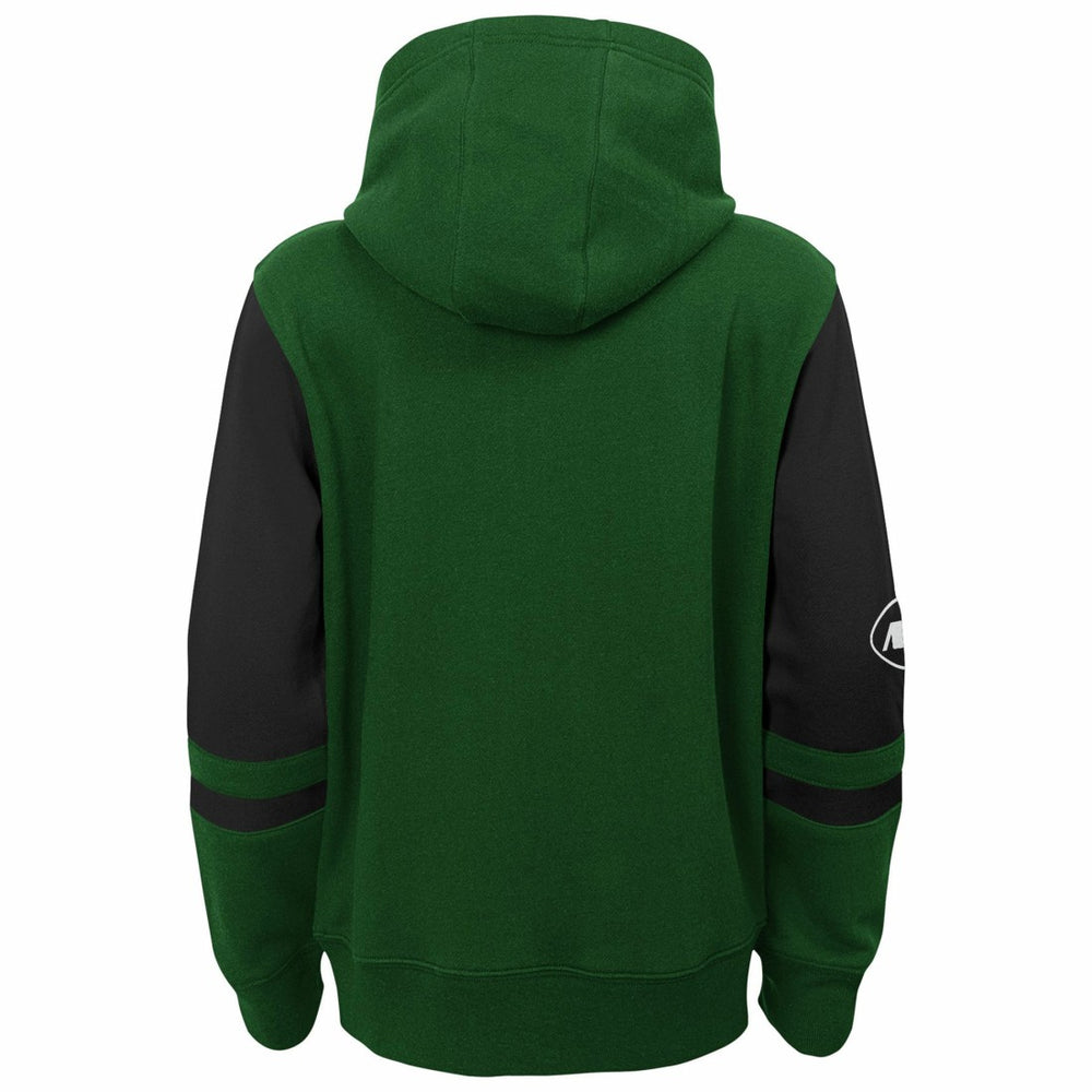 Youth Stadium Color-Block Full-Zip Hoodie - New York Jets