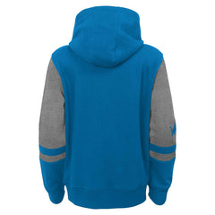 Preschool Stadium Color Block Full-Zip Hoodie - Detroit Lions
