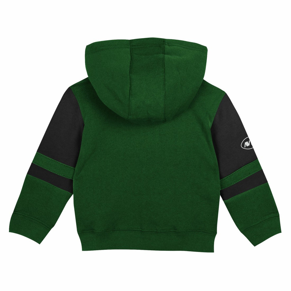 Preschool Stadium Color Block Full-Zip Hoodie - New York Jets