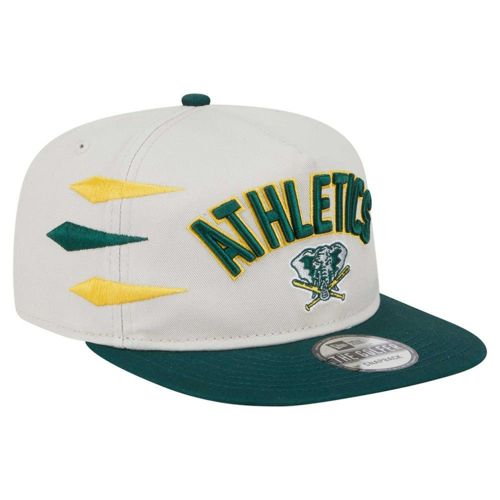 MLB Athletics New Era Iron Golfer Snapback Hat