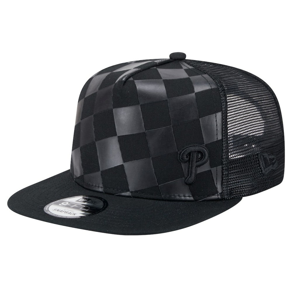 MLB Philadelphia Phillies New Era Score Check 9FIFTY A-Frame Trucker Snapback Hat