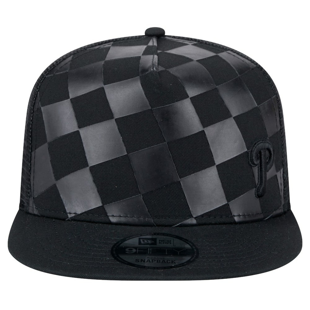 MLB Philadelphia Phillies New Era Score Check 9FIFTY A-Frame Trucker Snapback Hat