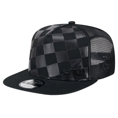 MLB Atlanta Braves New Era Score Check A-Frame Trucker 9FIFTY Snapback Hat