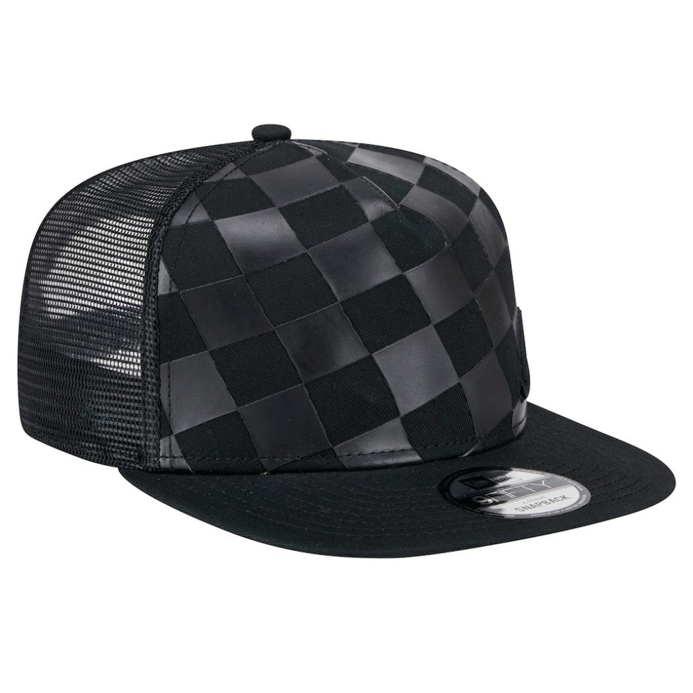 MLB Atlanta Braves New Era Score Check A-Frame Trucker 9FIFTY Snapback Hat